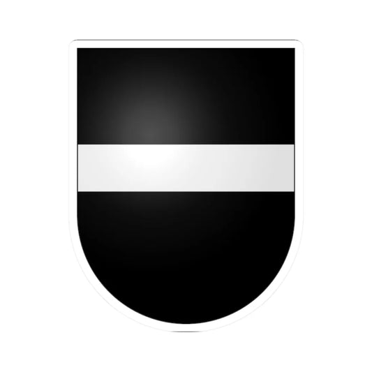 Plaffeien-coat of arms (Switzerland) (Coat of Arms) STICKER Vinyl Kiss-Cut Decal 2 Inch White - The Sticker Space