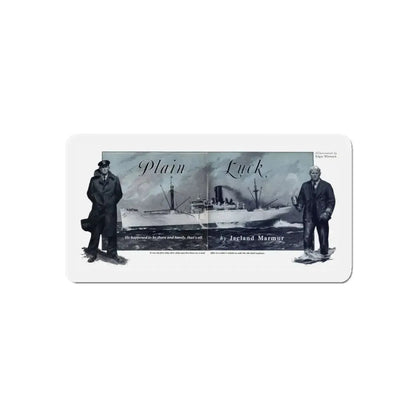 Plain Luck (1), Redbook, December 1934 (Magazine Illustration) Refrigerator Magnet - The Sticker Space