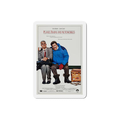 Planes, Trains & Automobiles 1987 Movie Poster Die-Cut Magnet-2" x 2"-The Sticker Space