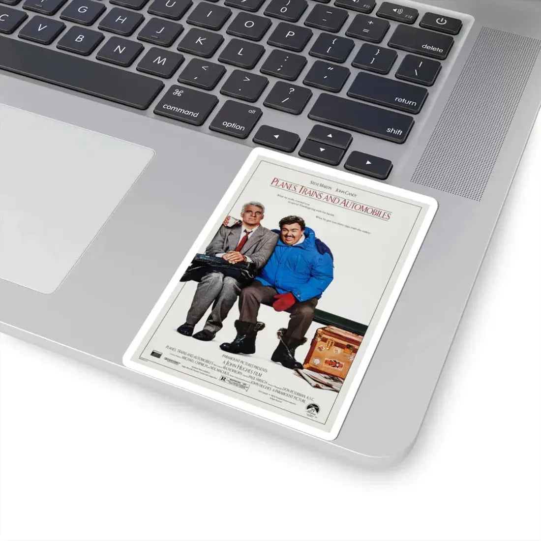 Planes, Trains & Automobiles 1987 Movie Poster - STICKER Vinyl Kiss-Cut Decal - The Sticker Space