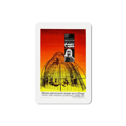 Planet of the Apes 1968 Movie Poster Refrigerator Magnet 2 Inch - The Sticker Space
