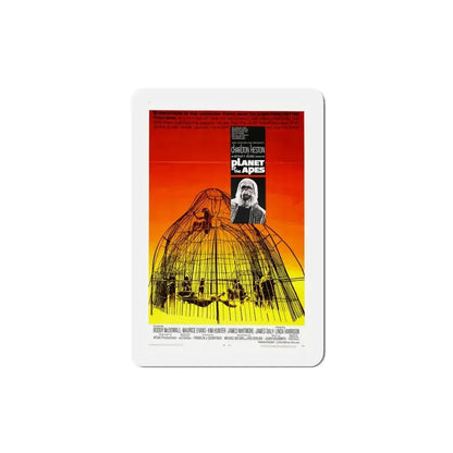 Planet of the Apes 1968 Movie Poster Refrigerator Magnet 3 Inch - The Sticker Space