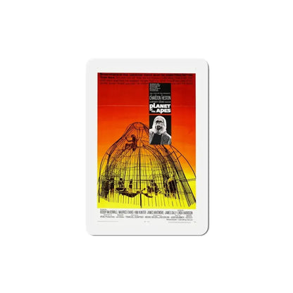 Planet of the Apes 1968 Movie Poster Refrigerator Magnet 4 Inch - The Sticker Space