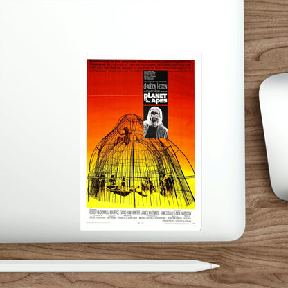 Planet of the Apes 1968 Movie Poster STICKER Vinyl Die-Cut Decal-The Sticker Space