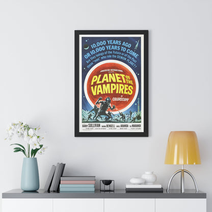 PLANET OF THE VAMPIRES 1965 - Framed Movie Poster-The Sticker Space