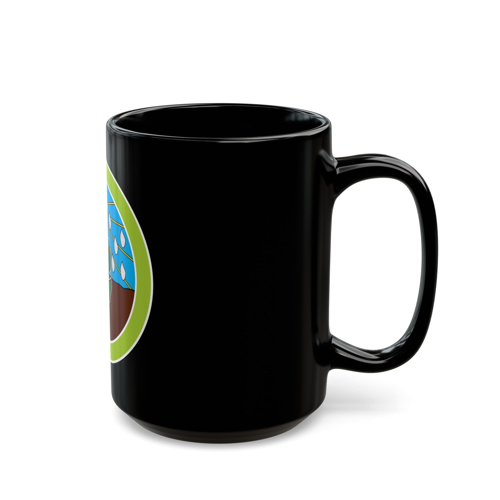 Plant Science (Boy Scout Merit Badge) Black Coffee Mug-The Sticker Space