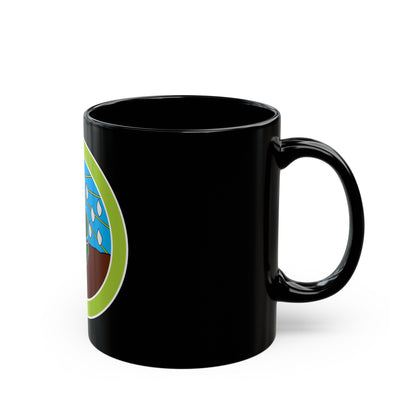 Plant Science (Boy Scout Merit Badge) Black Coffee Mug-The Sticker Space