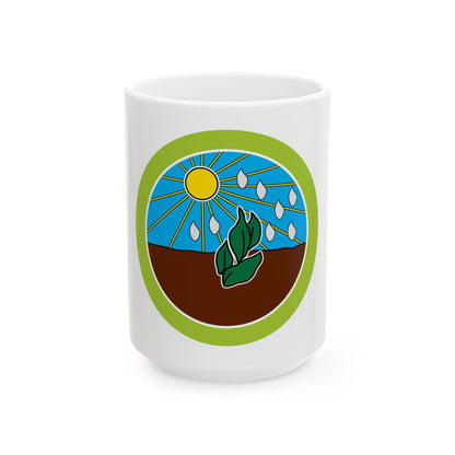 Plant Science (Boy Scout Merit Badge) White Coffee Mug-15oz-The Sticker Space