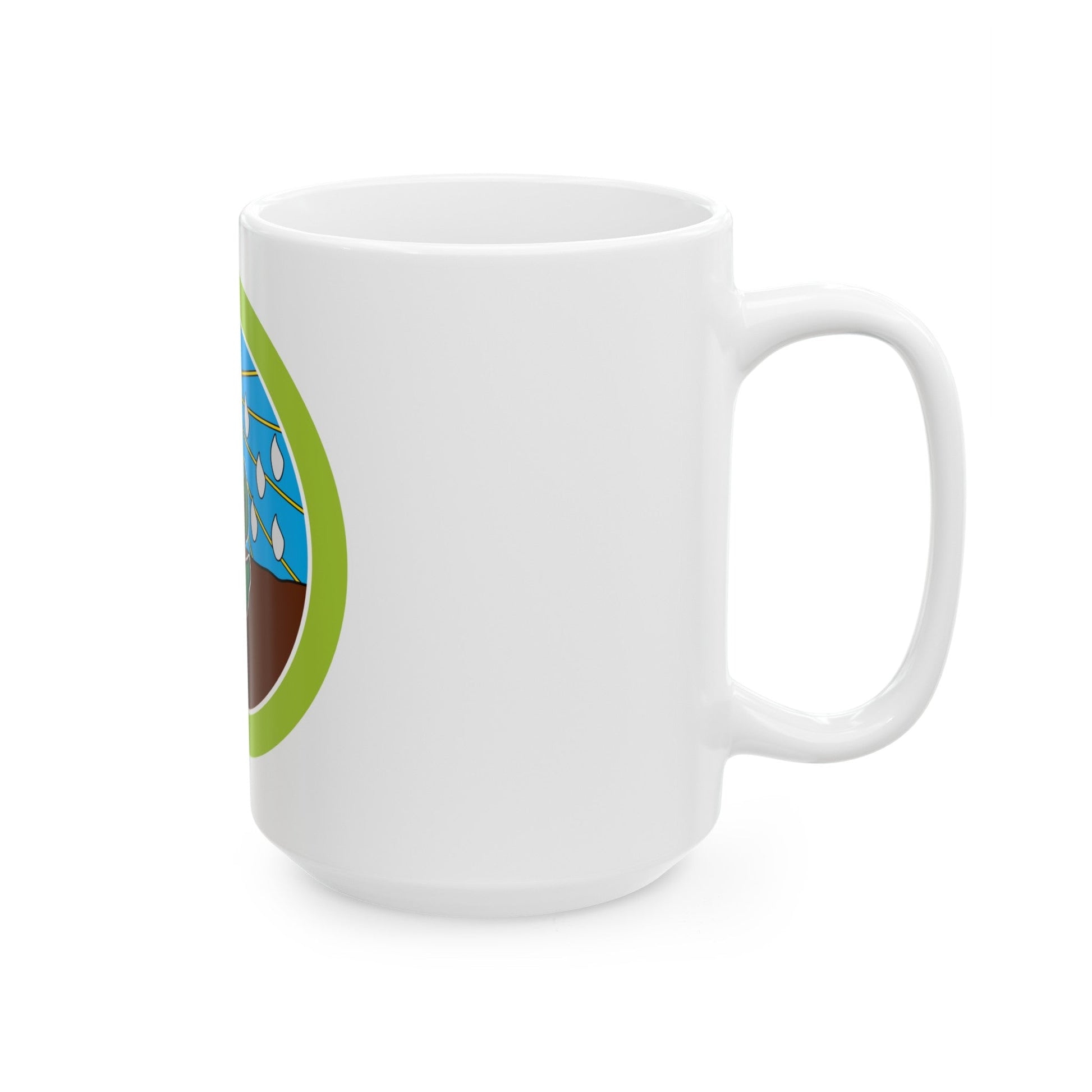 Plant Science (Boy Scout Merit Badge) White Coffee Mug-The Sticker Space