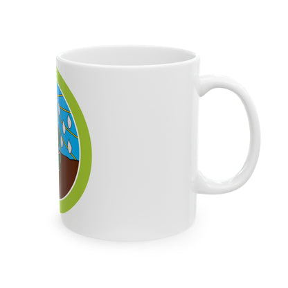 Plant Science (Boy Scout Merit Badge) White Coffee Mug-The Sticker Space