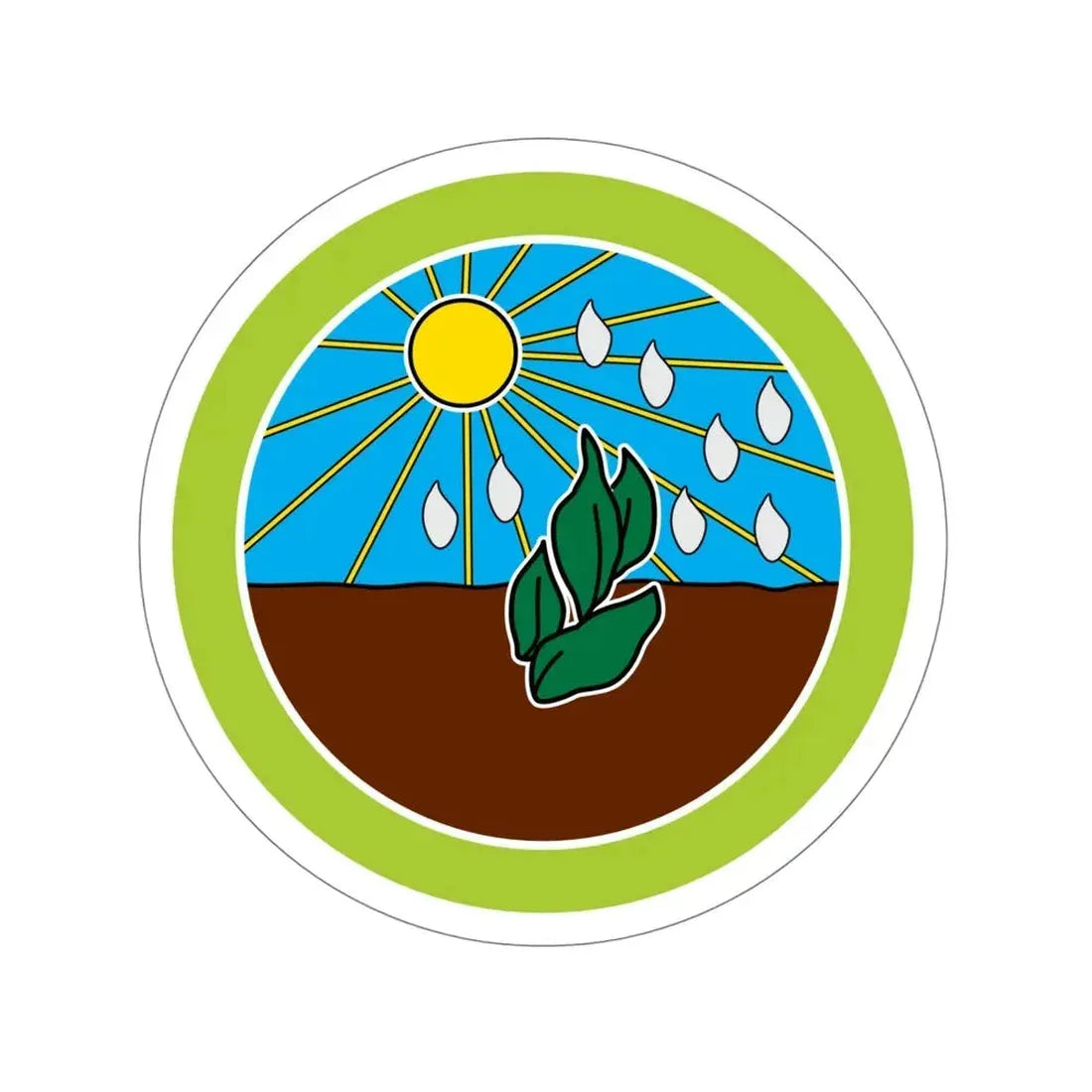 Plant Science (Boy Scouts Merit Badge) STICKER Vinyl Die-Cut Decal 5 Inch - The Sticker Space