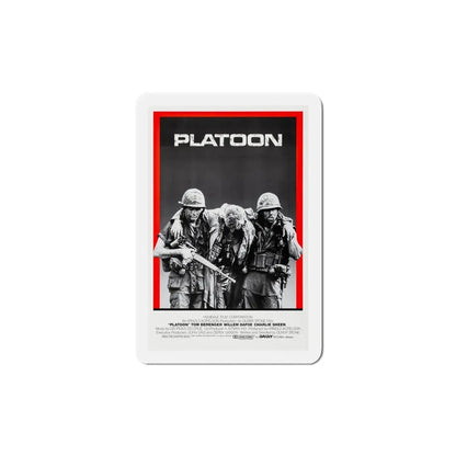 Platoon 1986 Movie Poster Refrigerator Magnet 5 Inch - The Sticker Space