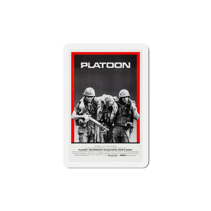 Platoon 1986 Movie Poster Refrigerator Magnet - The Sticker Space