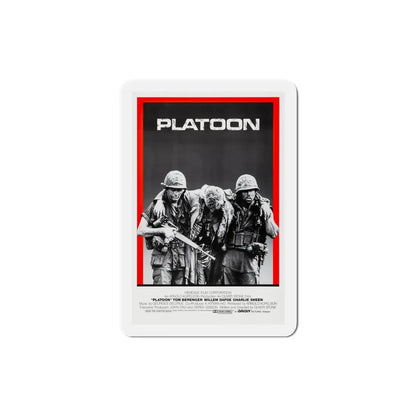 Platoon 1986 Movie Poster Refrigerator Magnet - The Sticker Space