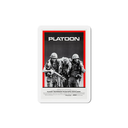 Platoon 1986 Movie Poster Refrigerator Magnet - The Sticker Space