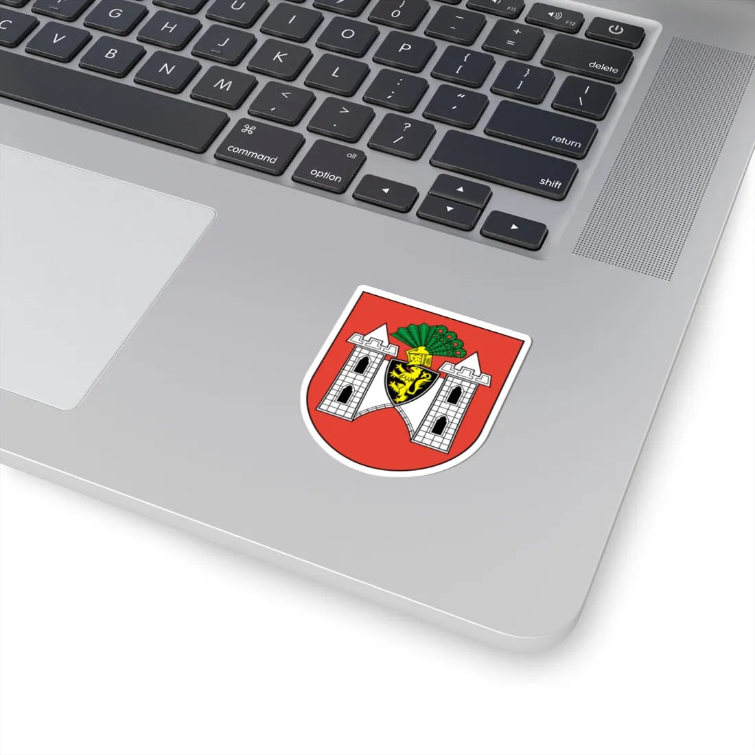 Plauen Coat of arms (Germany) (Coat of Arms) STICKER Vinyl Kiss-Cut Decal - The Sticker Space