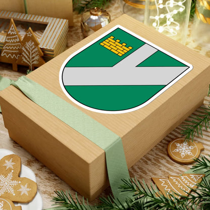 Plavinas COA (Latvia) (Coat of Arms) STICKER Vinyl Kiss-Cut Decal - The Sticker Space