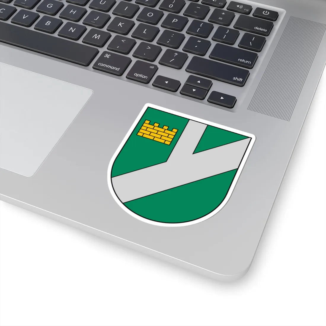 Plavinas COA (Latvia) (Coat of Arms) STICKER Vinyl Kiss-Cut Decal - The Sticker Space