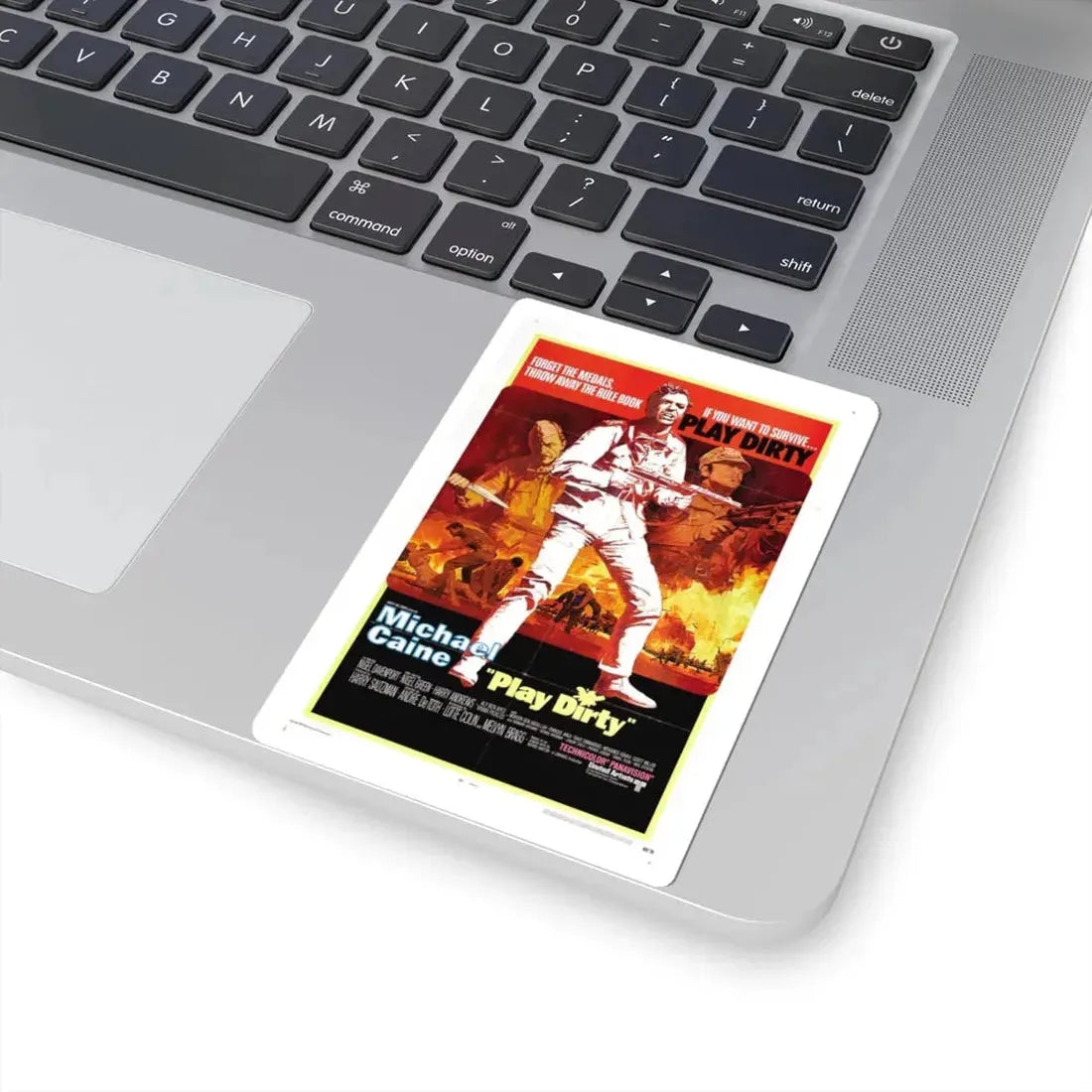 Play Dirty 1969 Movie Poster - STICKER Vinyl Kiss-Cut Decal - The Sticker Space