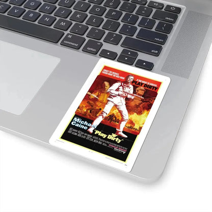 Play Dirty 1969 Movie Poster - STICKER Vinyl Kiss-Cut Decal - The Sticker Space