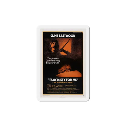 Play Misty For Me 1971 Movie Poster Refrigerator Magnet 4 Inch - The Sticker Space