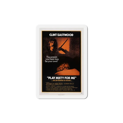 Play Misty For Me 1971 Movie Poster Refrigerator Magnet - The Sticker Space