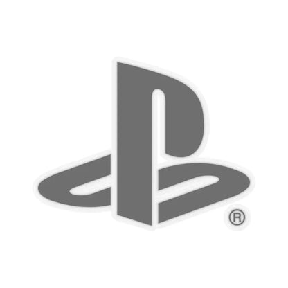 PlayStation (logo) (Logo) STICKER Vinyl Kiss-Cut Decal 4 Inch Transparent - The Sticker Space