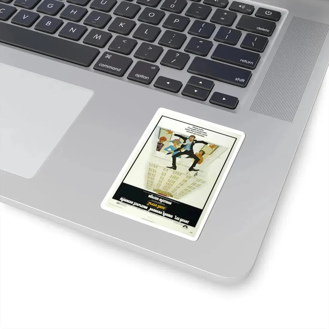 Plaza Suite 1971 Movie Poster - STICKER Vinyl Kiss-Cut Decal - The Sticker Space