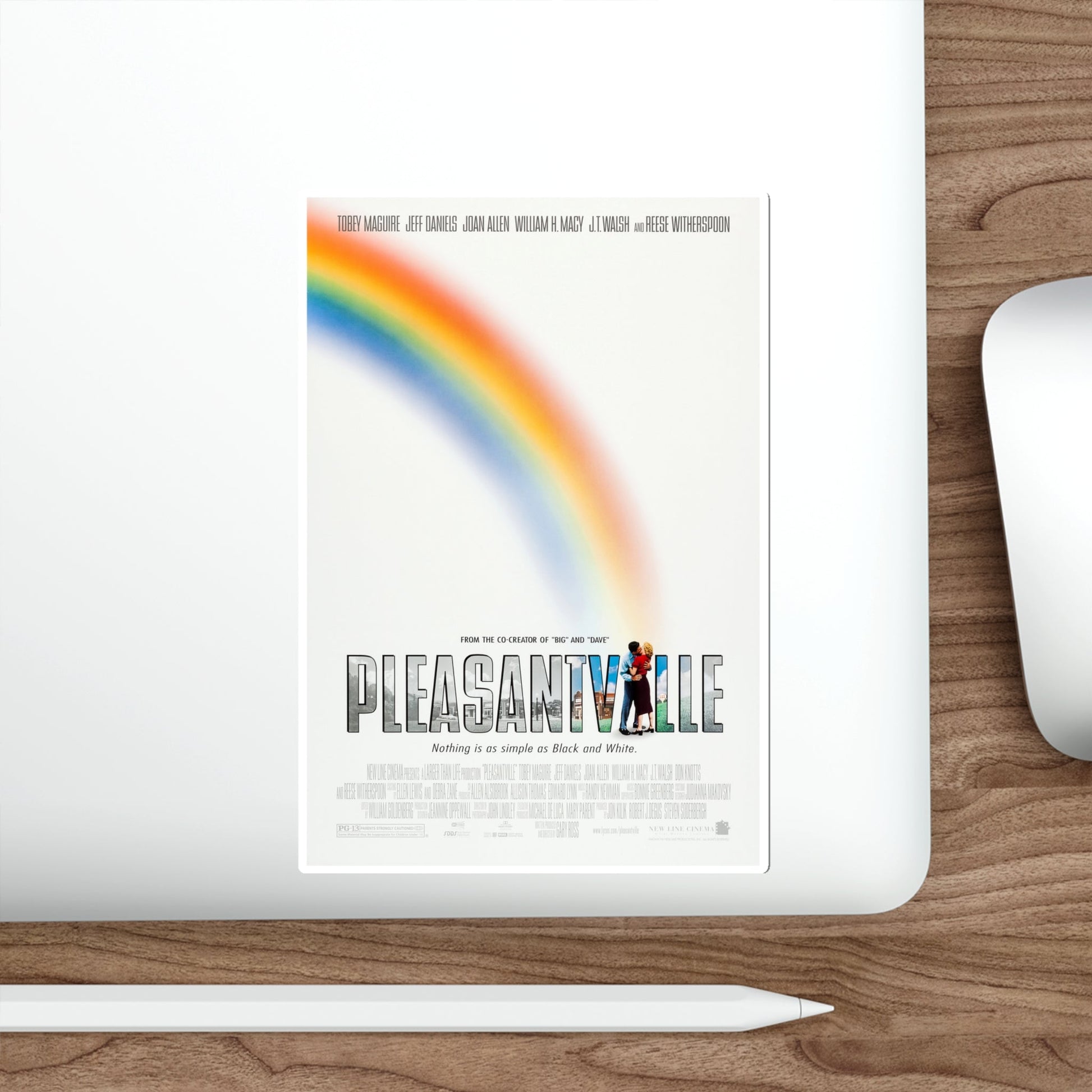 Pleasantville 1998 Movie Poster STICKER Vinyl Die-Cut Decal-The Sticker Space