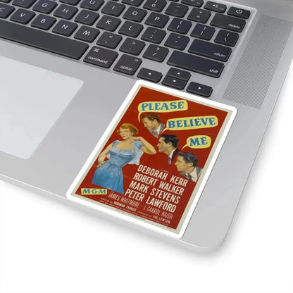 Please Believe Me 1950 Movie Poster - STICKER Vinyl Kiss-Cut Decal - The Sticker Space