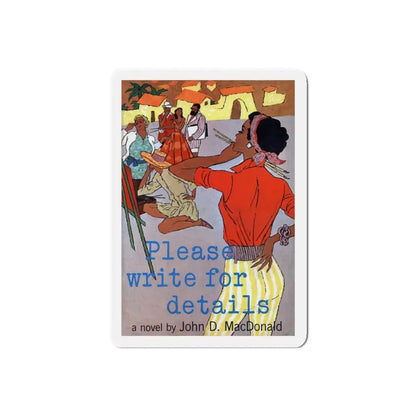 Please Write for Details, 1959 (Magazine Illustration) Refrigerator Magnet - The Sticker Space
