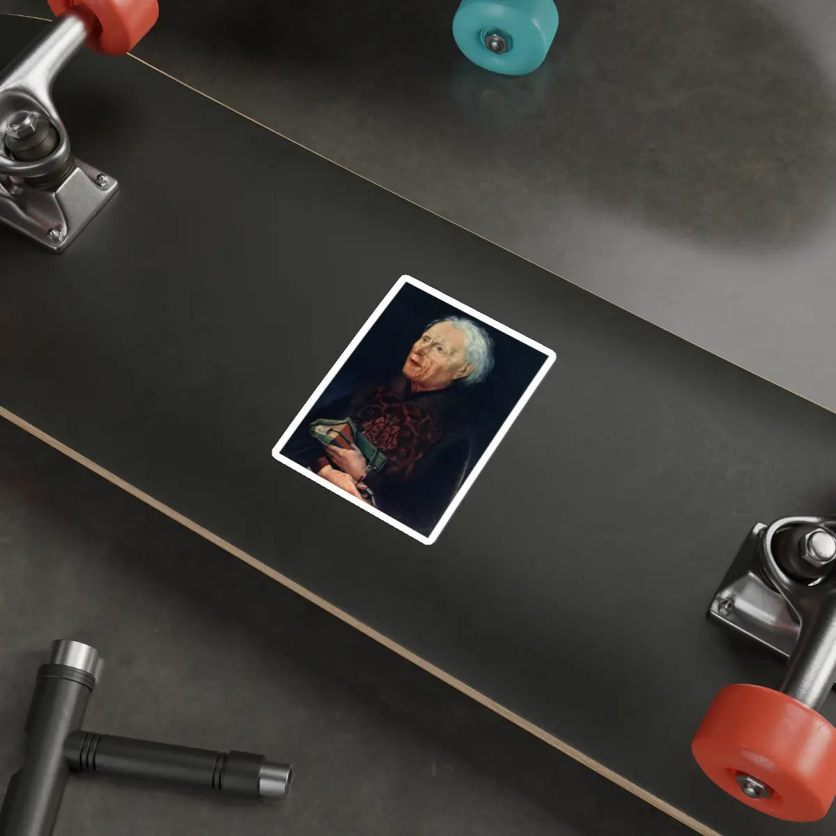 SKU:25824243464823863841 Sticker types:White Shape:Die-Cut Sizes:4" × 4"
