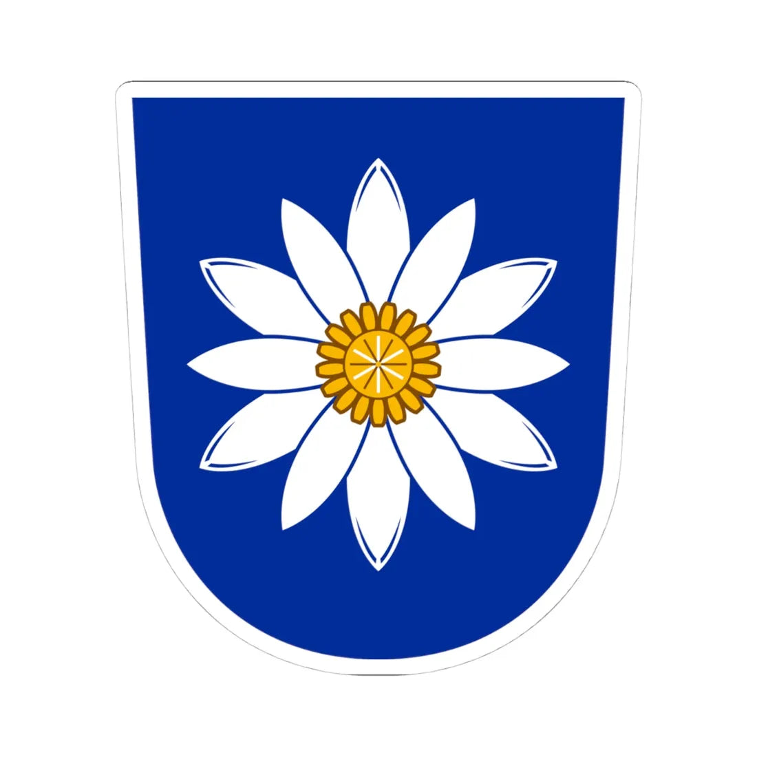 Pälkäne uusi (Finland) (Coat of Arms) STICKER Vinyl Kiss-Cut Decal 4 Inch White - The Sticker Space