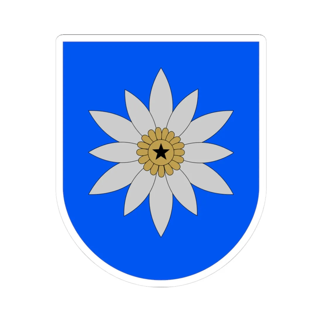 Pälkäne.vaakuna (Finland) (Coat of Arms) STICKER Vinyl Kiss-Cut Decal 3 Inch White - The Sticker Space