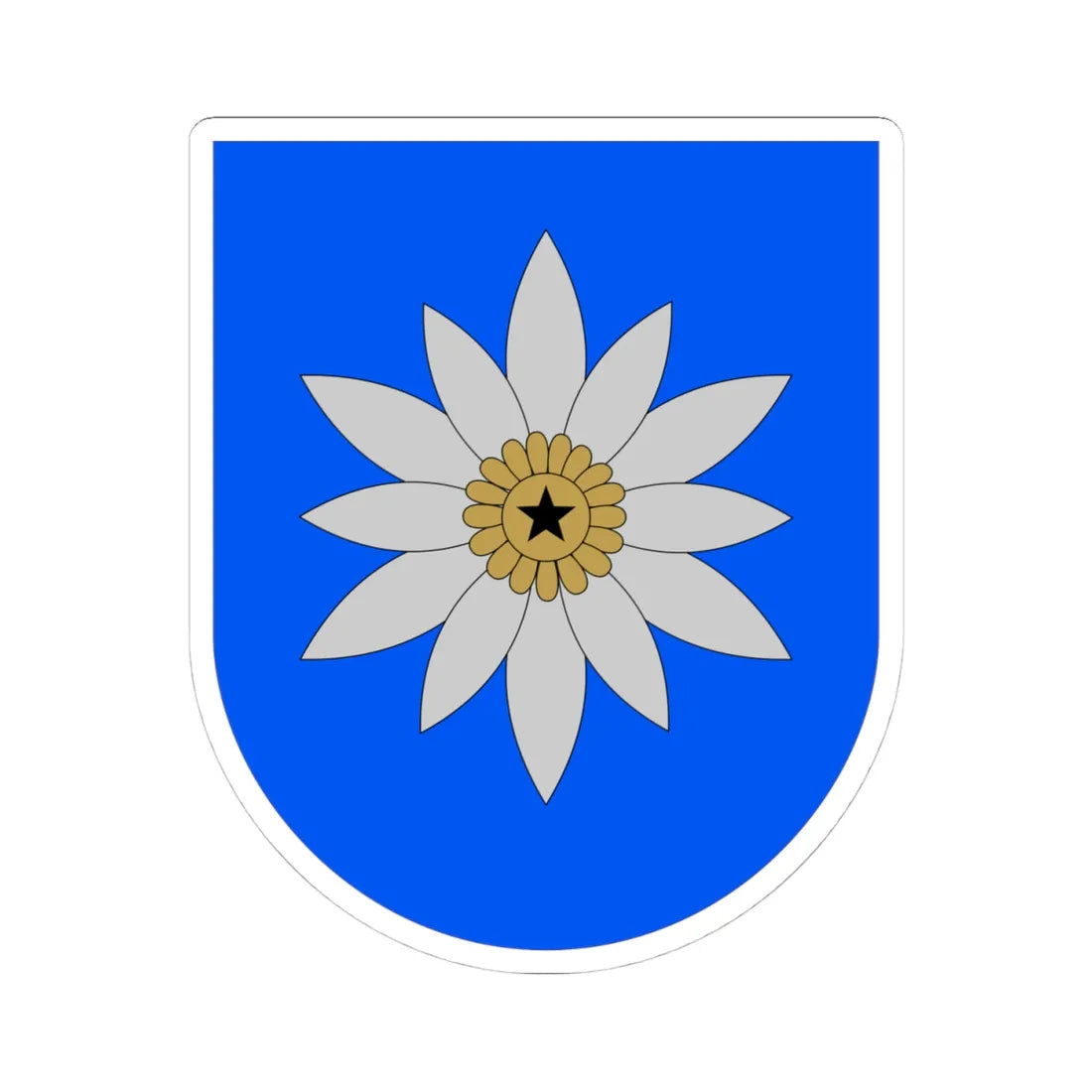 Pälkäne.vaakuna (Finland) (Coat of Arms) STICKER Vinyl Kiss-Cut Decal 4 Inch White - The Sticker Space