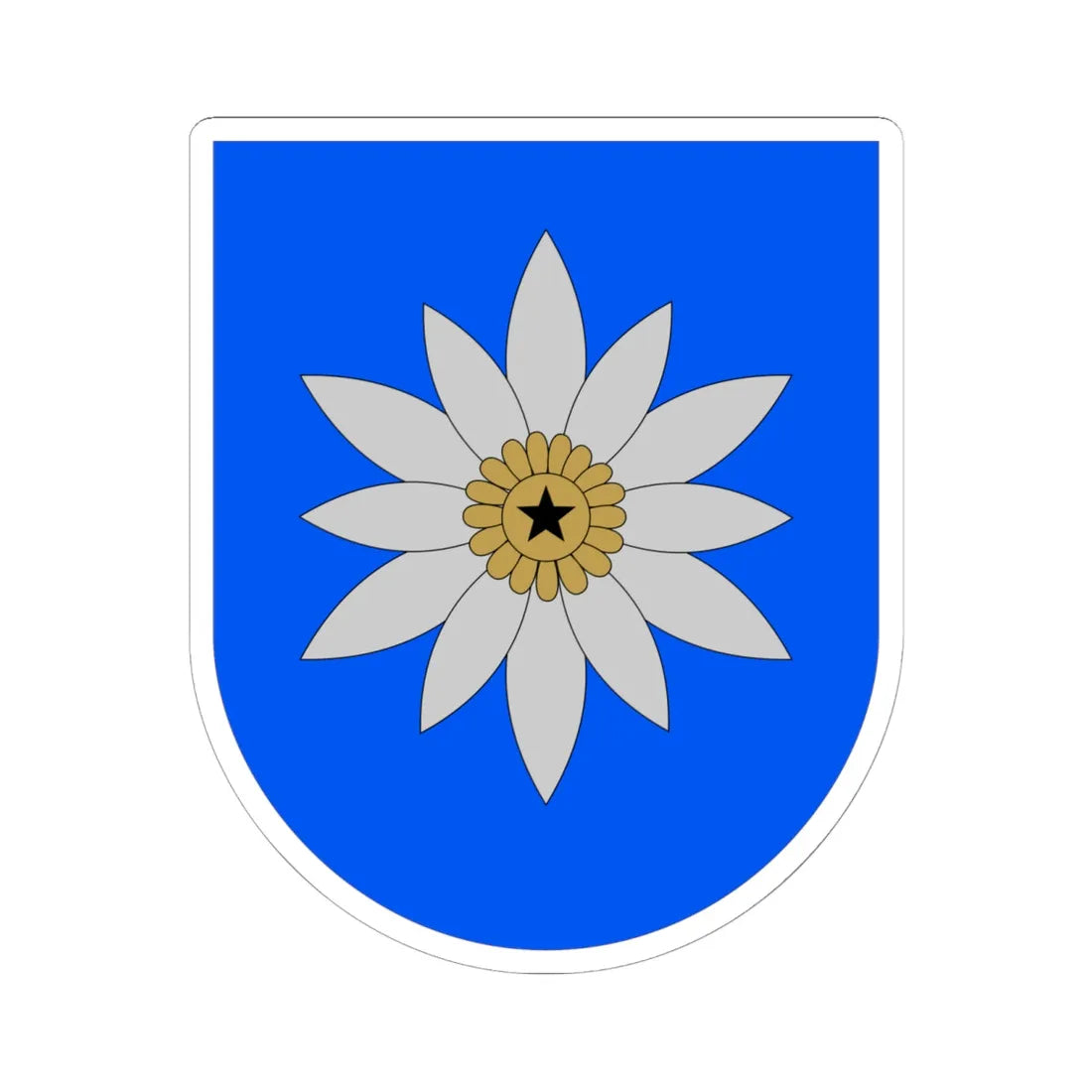 Pälkäne.vaakuna (Finland) (Coat of Arms) STICKER Vinyl Kiss-Cut Decal 6 Inch White - The Sticker Space