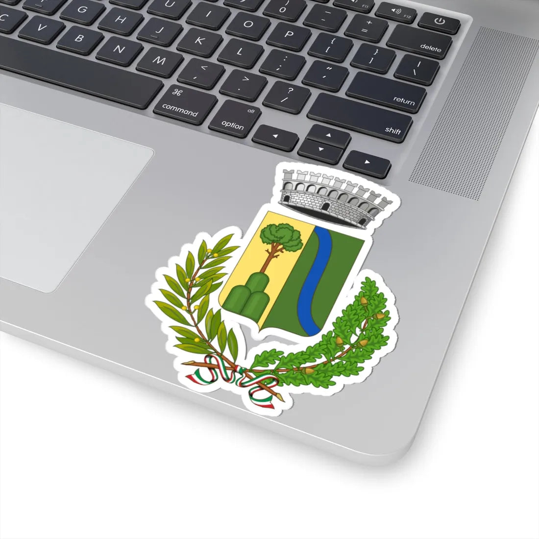 Plodio-Stemma (Italy) (Coat of Arms) STICKER Vinyl Kiss-Cut Decal - The Sticker Space