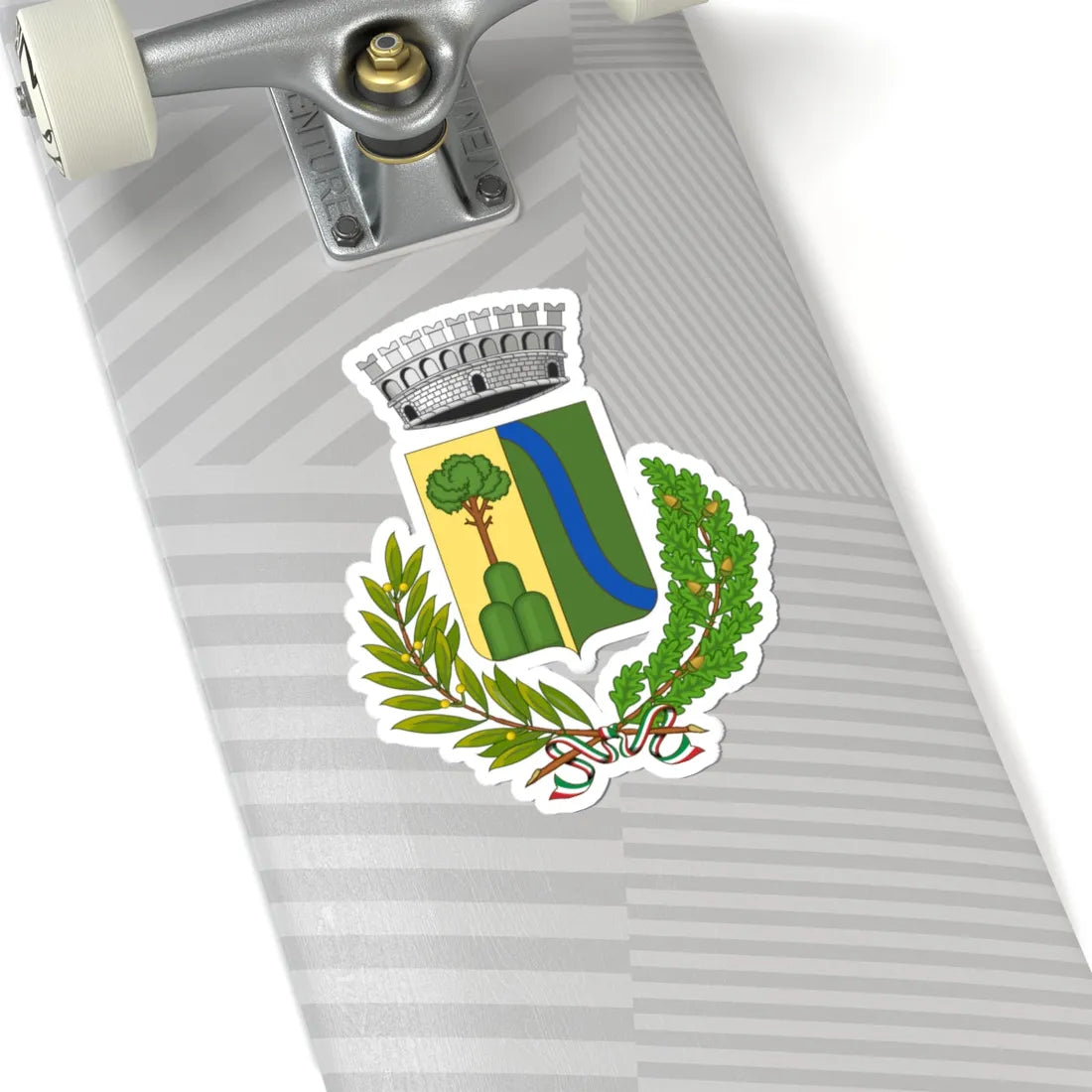 Plodio-Stemma (Italy) (Coat of Arms) STICKER Vinyl Kiss-Cut Decal - The Sticker Space