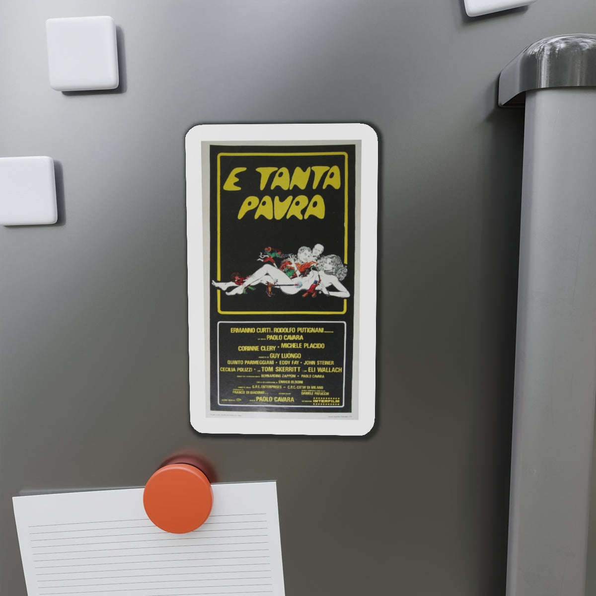 PLOT OF FEAR 1976 Movie Poster - Refrigerator Magnet-The Sticker Space