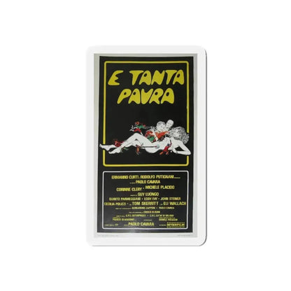 PLOT OF FEAR 1976 Movie Poster - Refrigerator Magnet 4 Inch Die-Cut - The Sticker Space