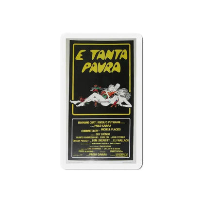 PLOT OF FEAR 1976 Movie Poster - Refrigerator Magnet 5 Inch Die-Cut - The Sticker Space