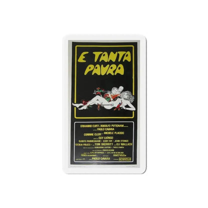 PLOT OF FEAR 1976 Movie Poster - Refrigerator Magnet 6 Inch Die-Cut - The Sticker Space