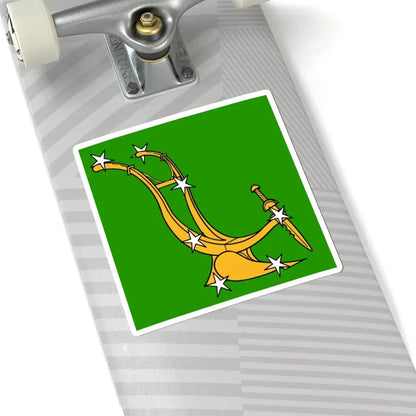Plough and Stars flag (Ireland) STICKER Vinyl Kiss-Cut Decal - The Sticker Space