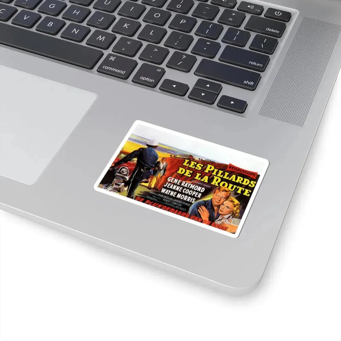 Plunder Road 1957 Movie Poster - STICKER Vinyl Kiss-Cut Decal - The Sticker Space