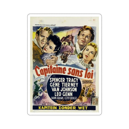 Plymouth Adventure 1952 v2 Movie Poster STICKER Vinyl Die-Cut Decal 5 Inch - The Sticker Space