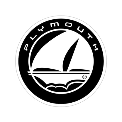 Plymouth Car Logo STICKER Vinyl Die-Cut Decal-2 Inch-The Sticker Space