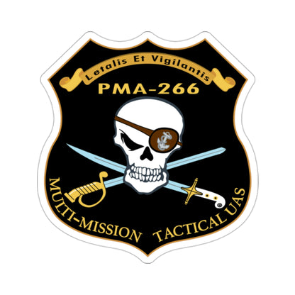 PMA 266 NAVAIR Multi Mission Tactical Unmanned Aerial Systems UAS (U.S. Navy) STICKER Vinyl Die-Cut Decal-2 Inch-The Sticker Space