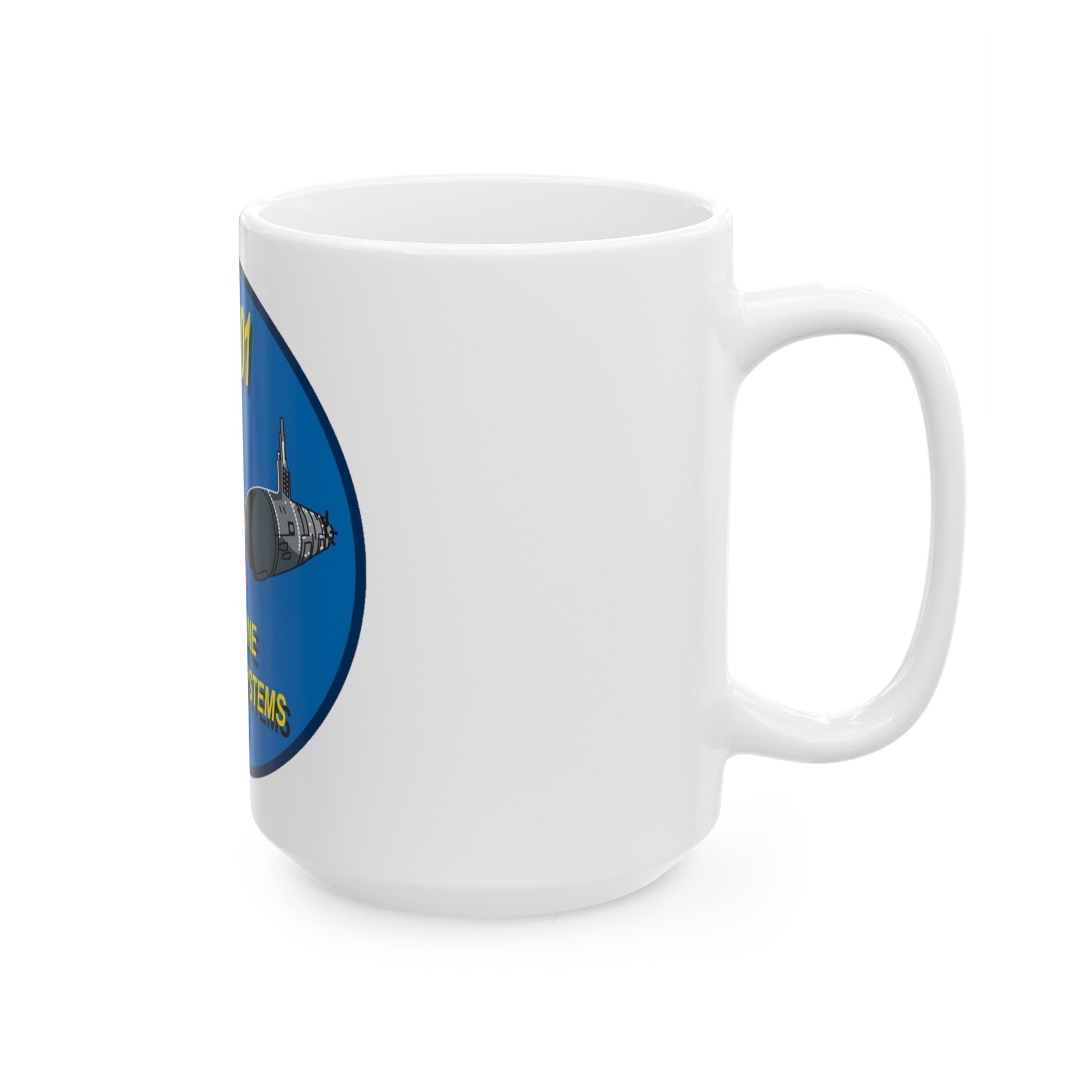 PMS401 Submarine Acoustic Systems (U.S. Navy) White Coffee Mug-The Sticker Space