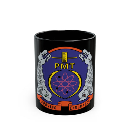 PMT NLON Performance Monitoring Team (U.S. Navy) Black Coffee Mug-11oz-The Sticker Space