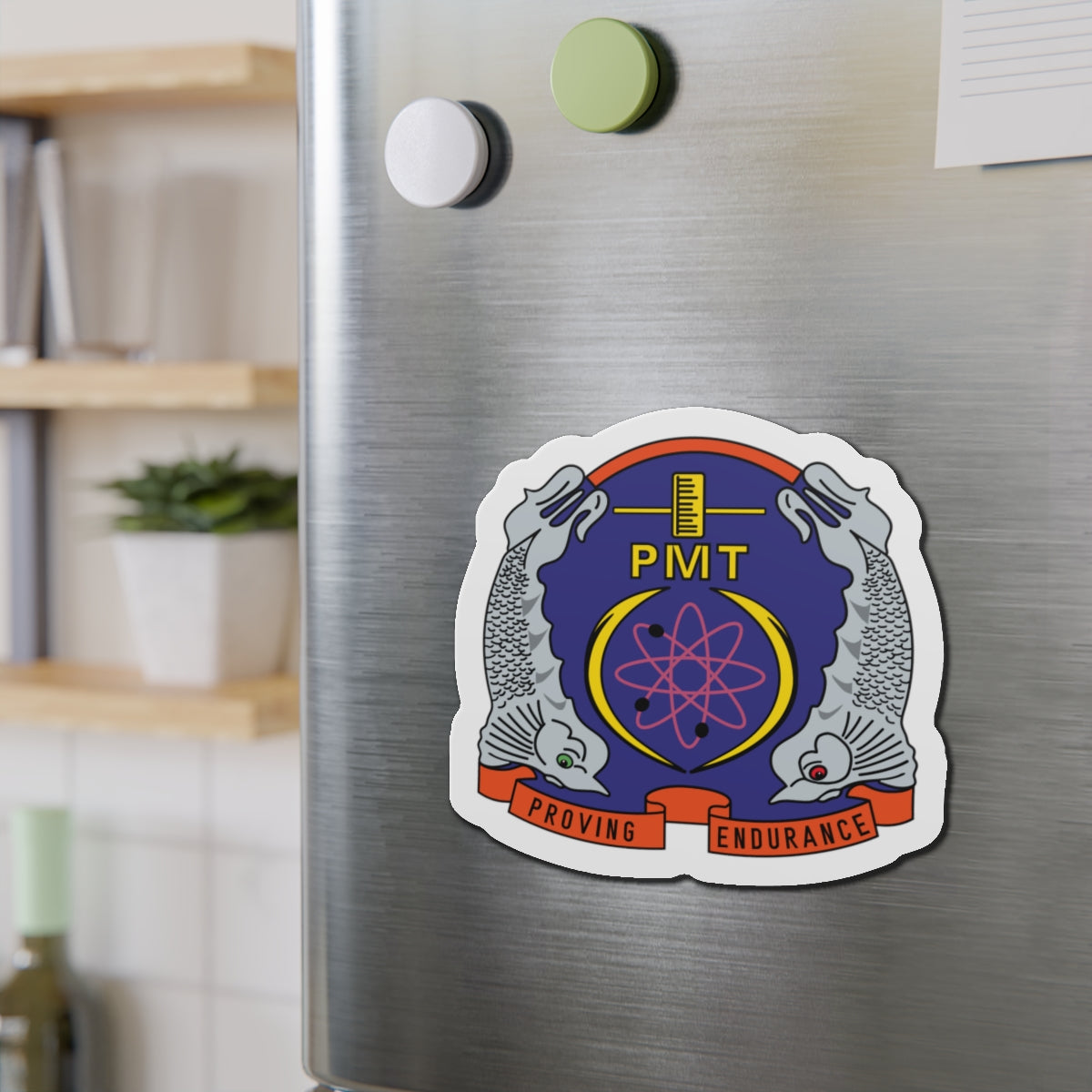 PMT NLON Performance Monitoring Team (U.S. Navy) Die-Cut Magnet-The Sticker Space